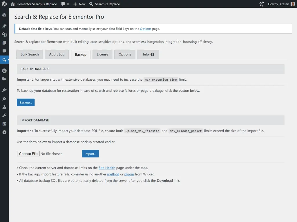 Feature Screenshot Image