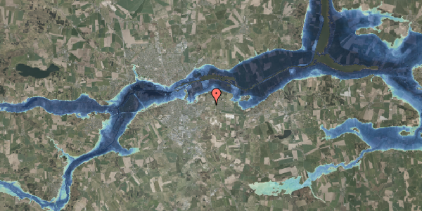 Stomflod og havvand på Grinden 57, 8960 Randers SØ
