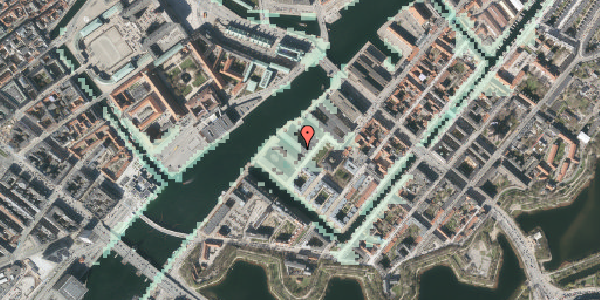 Stomflod og havvand på Nicolai Eigtveds Gade 14, 3. , 1402 København K