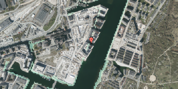 Stomflod og havvand på Andrei Sakharovs Vej 11, 3. tv, 2450 København SV