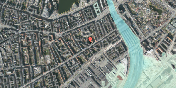 Stomflod og havvand på Abel Cathrines Gade 23, 2. tv, 1654 København V