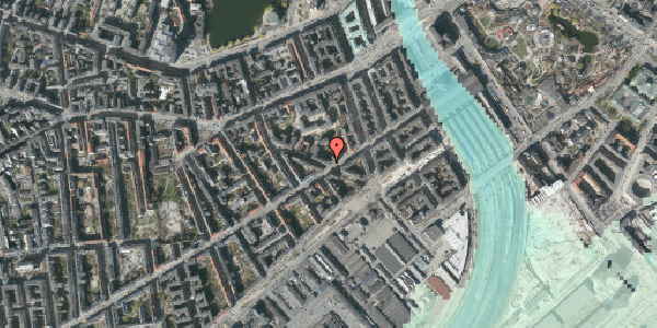 Stomflod og havvand på Abel Cathrines Gade 27, 5. tv, 1654 København V
