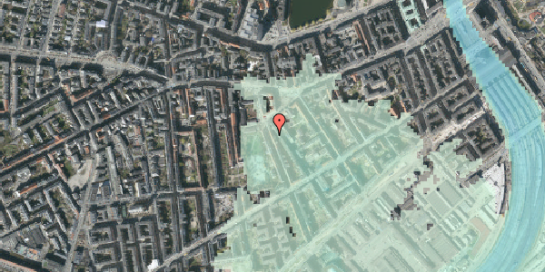 Stomflod og havvand på Absalonsgade 11, st. th, 1658 København V