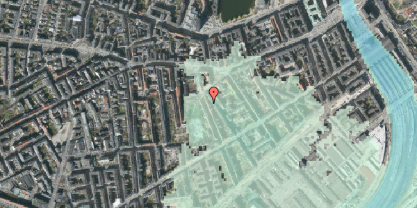 Stomflod og havvand på Absalonsgade 11, 1. th, 1658 København V