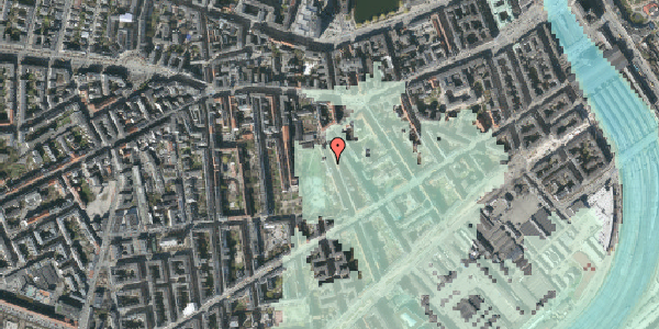 Stomflod og havvand på Absalonsgade 18, st. th, 1658 København V