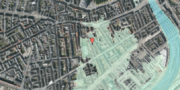 Stomflod og havvand på Absalonsgade 20, st. th, 1658 København V