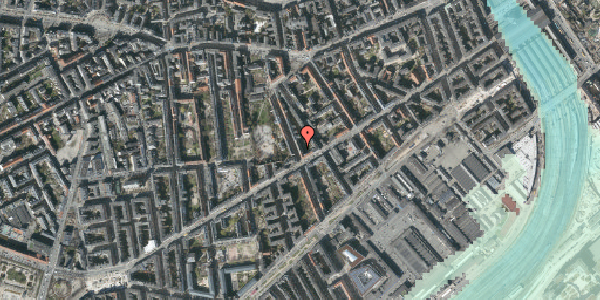 Stomflod og havvand på Absalonsgade 25, 4. 4, 1658 København V