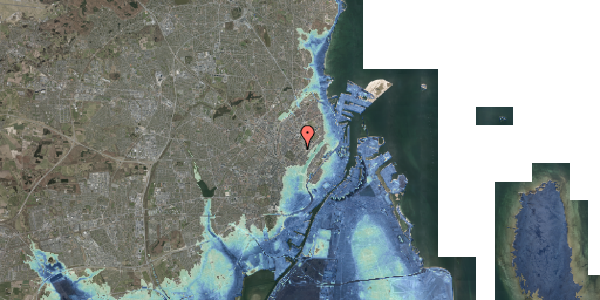Stomflod og havvand på Agnes Henningsens Vej 1, 3. 405, 2200 København N