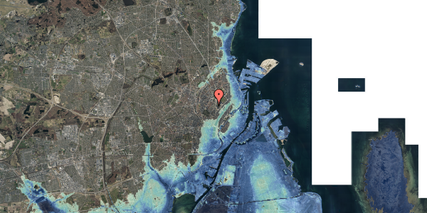 Stomflod og havvand på Alléen 1, 2. 354, 2200 København N