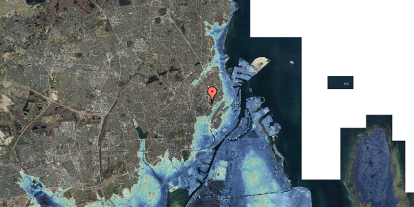 Stomflod og havvand på Alléen 3, 2. 320, 2200 København N