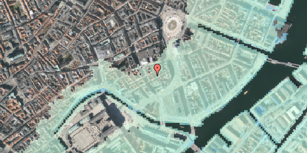 Stomflod og havvand på Asylgade 8, 1. , 1064 København K