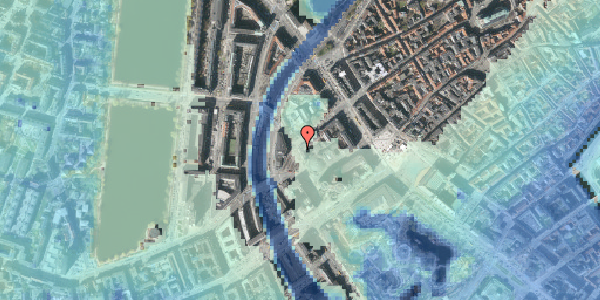 Stomflod og havvand på Axeltorv 8, 1. tv, 1609 København V