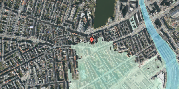 Stomflod og havvand på Bagerstræde 2, 1. th, 1617 København V