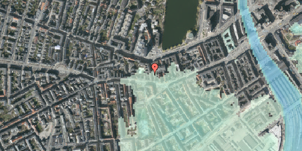 Stomflod og havvand på Bagerstræde 3, 1. th, 1617 København V