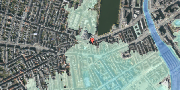 Stomflod og havvand på Bagerstræde 9, 3. , 1617 København V