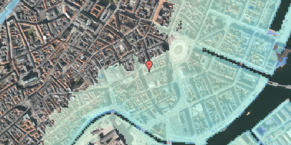 Stomflod og havvand på Bremerholm 3, 1. , 1069 København K