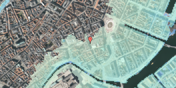 Stomflod og havvand på Bremerholm 4, 1. , 1069 København K