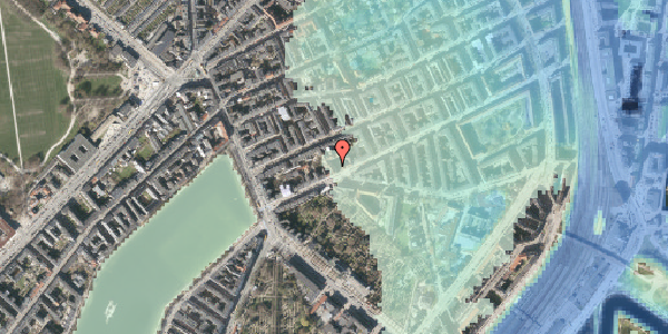 Stomflod og havvand på Classensgade 17C, 2100 København Ø
