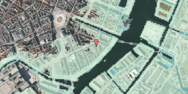 Stomflod og havvand på Cort Adelers Gade 2, 1. tv, 1053 København K