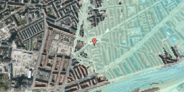 Stomflod og havvand på Enghave Plads 11, 1. tv, 1670 København V
