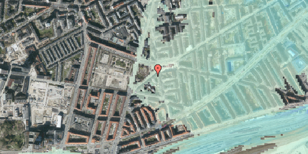 Stomflod og havvand på Enghave Plads 15, 1. th, 1670 København V