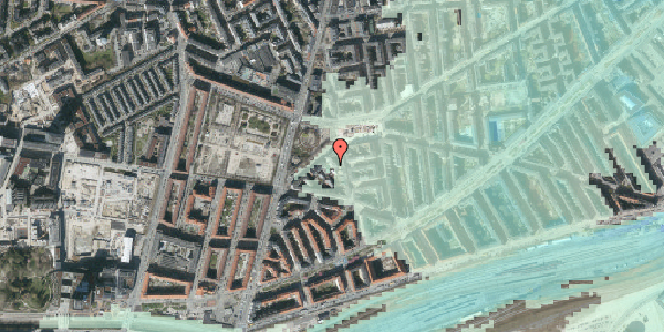 Stomflod og havvand på Enghave Plads 17B, st. tv, 1670 København V