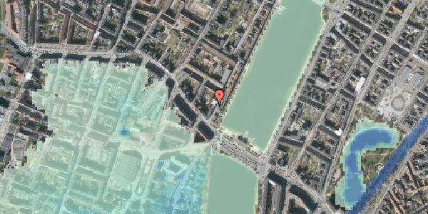 Stomflod og havvand på Ewaldsgade 8, 1. th, 2200 København N