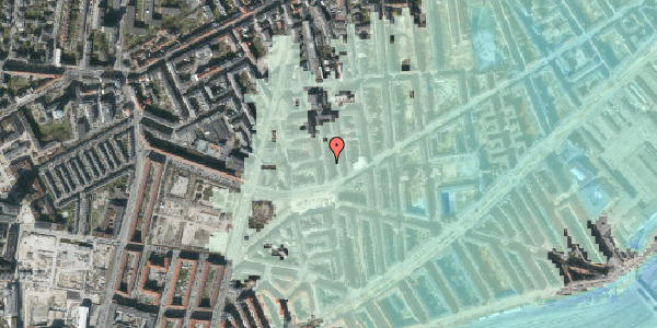 Stomflod og havvand på Flensborggade 21, 4. tv, 1669 København V
