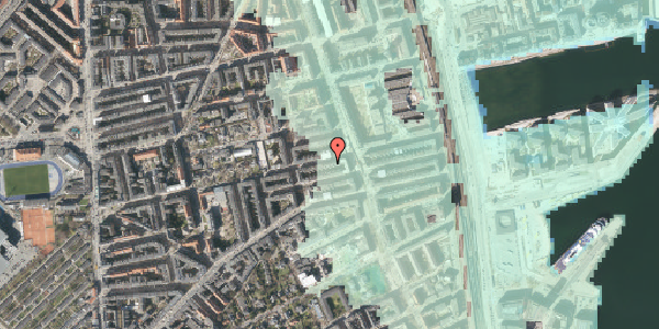 Stomflod og havvand på Gammel Kalkbrænderi Vej 32, 5. th, 2100 København Ø
