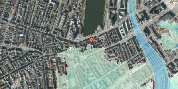 Stomflod og havvand på Gammel Kongevej 21B, 1. tv, 1610 København V