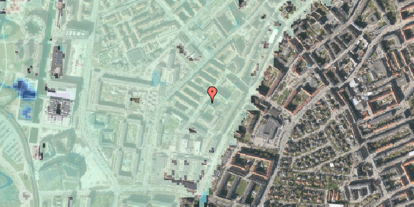 Stomflod og havvand på Gullandsgade 21, st. th, 2300 København S