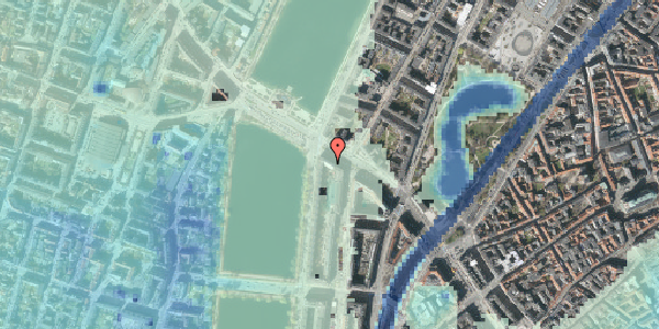 Stomflod og havvand på Gyldenløvesgade 21, 2. th, 1600 København V