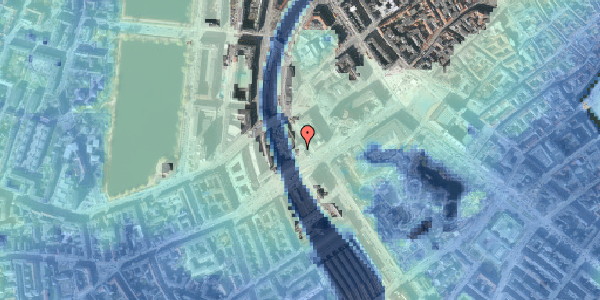 Stomflod og havvand på Hammerichsgade 1, 1. 2, 1611 København V