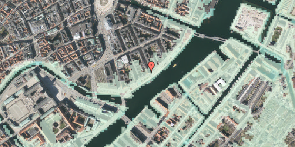 Stomflod og havvand på Havnegade 33, 3. th, 1058 København K