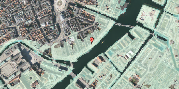 Stomflod og havvand på Havnegade 35, 2. tv, 1058 København K
