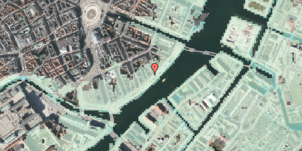 Stomflod og havvand på Havnegade 41, 3. , 1058 København K