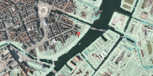 Stomflod og havvand på Havnegade 43, st. th, 1058 København K
