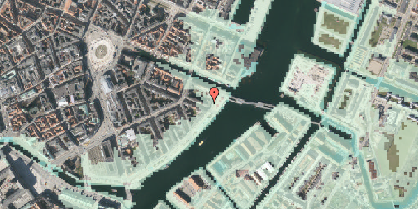 Stomflod og havvand på Havnegade 51, 1. th, 1058 København K