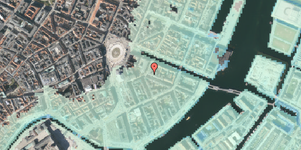 Stomflod og havvand på Herluf Trolles Gade 1, 4. tv, 1052 København K