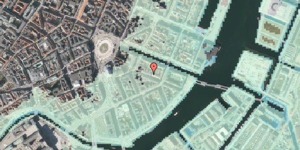 Stomflod og havvand på Herluf Trolles Gade 9, 3. 1, 1052 København K