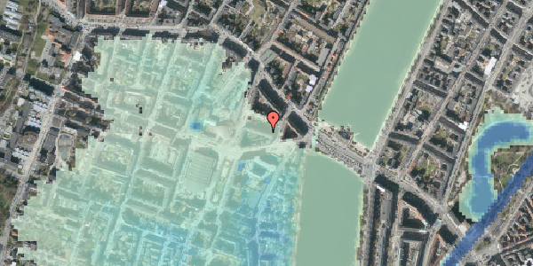 Stomflod og havvand på Herman Triers Plads 3, 3. 1, 1631 København V