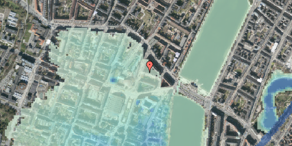 Stomflod og havvand på Herman Triers Plads 6, 2. tv, 1631 København V