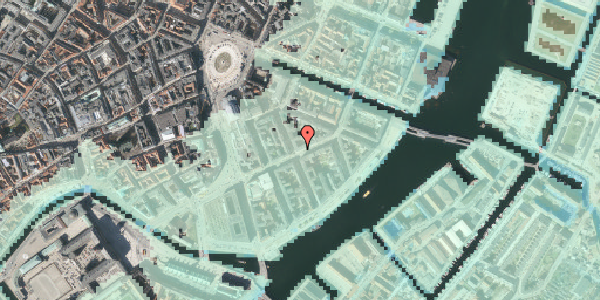 Stomflod og havvand på Holbergsgade 11, 4. th, 1057 København K