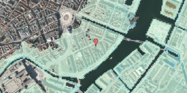 Stomflod og havvand på Holbergsgade 16, st. tv, 1057 København K