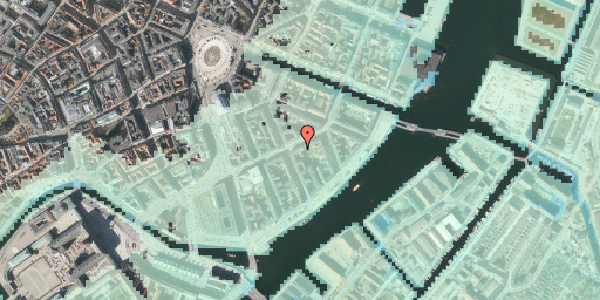 Stomflod og havvand på Holbergsgade 16, 3. th, 1057 København K