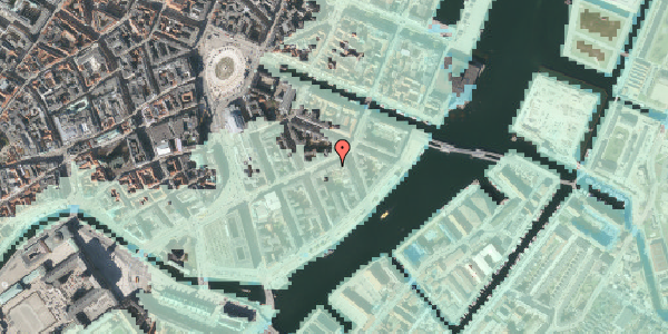 Stomflod og havvand på Holbergsgade 20, 3. th, 1057 København K
