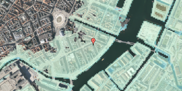 Stomflod og havvand på Holbergsgade 22, 2. th, 1057 København K
