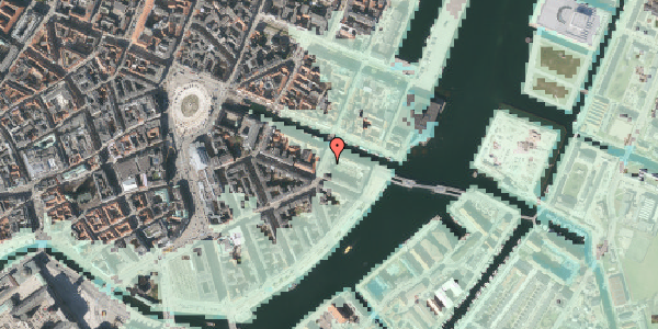 Stomflod og havvand på Holbergsgade 28B, 3. , 1057 København K