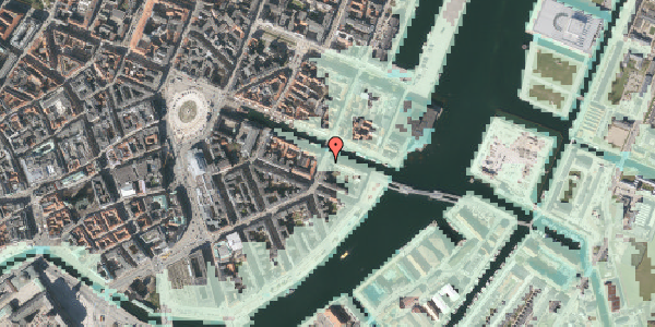 Stomflod og havvand på Holbergsgade 30, 4. th, 1057 København K