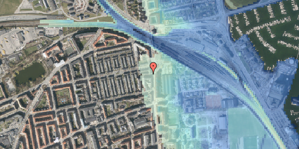 Stomflod og havvand på Hornemansgade 2, 2. , 2100 København Ø